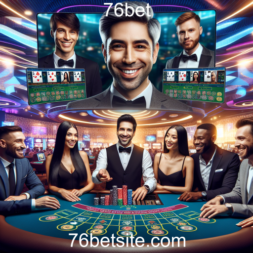 Descubra a Emoção do Cassino Ao Vivo no 76bet