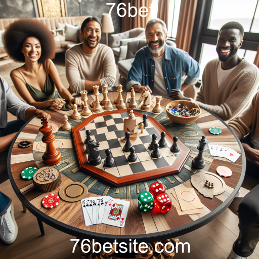 A Magia dos Jogos de Mesa no 76bet